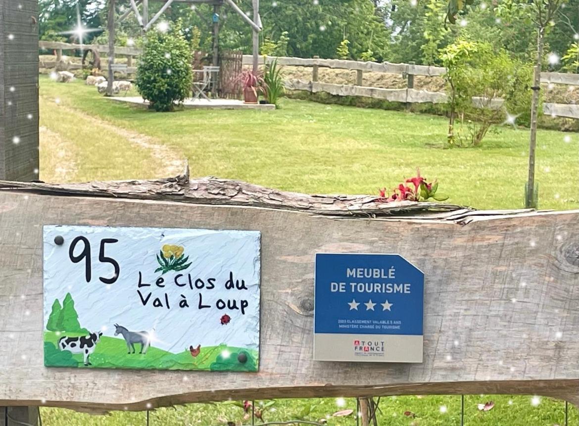 Le Clos Du Val A Loup Bénarville Exterior foto